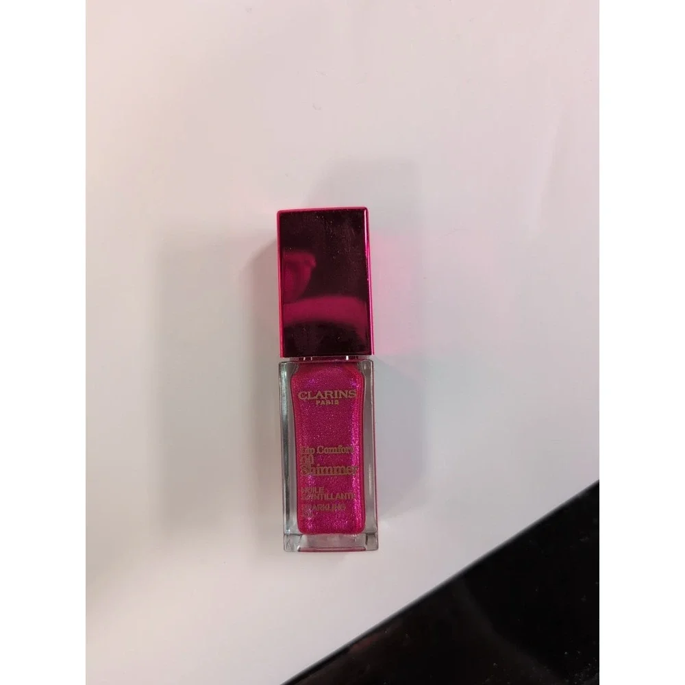 CLARINS‎ Lip Comfort Oil Intense 04 Intense Pink Lady 7 ml./ 0.2 Oz. New